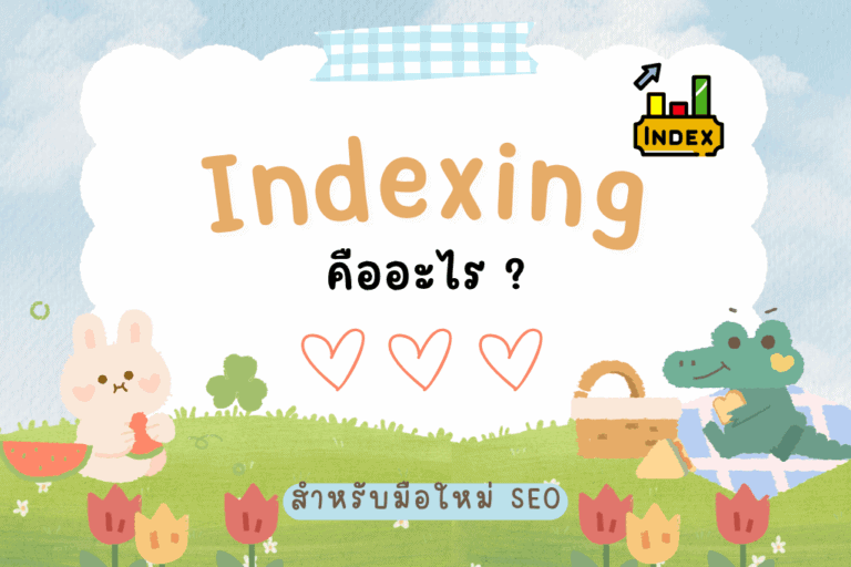 Indexing คืออะไร